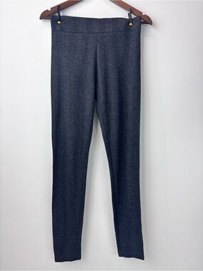 Lou & Grey Gray Herringbone Stretch Pull-On Pants NWT | Size M